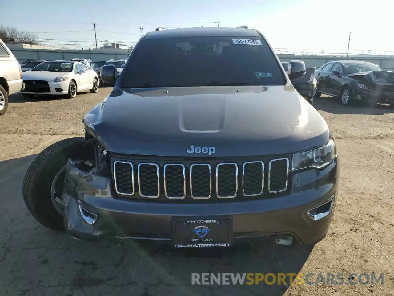 5 fotografías del automóvil dañado 1C4RJFAG2MC665036 JEEP GRAND CHER 2021