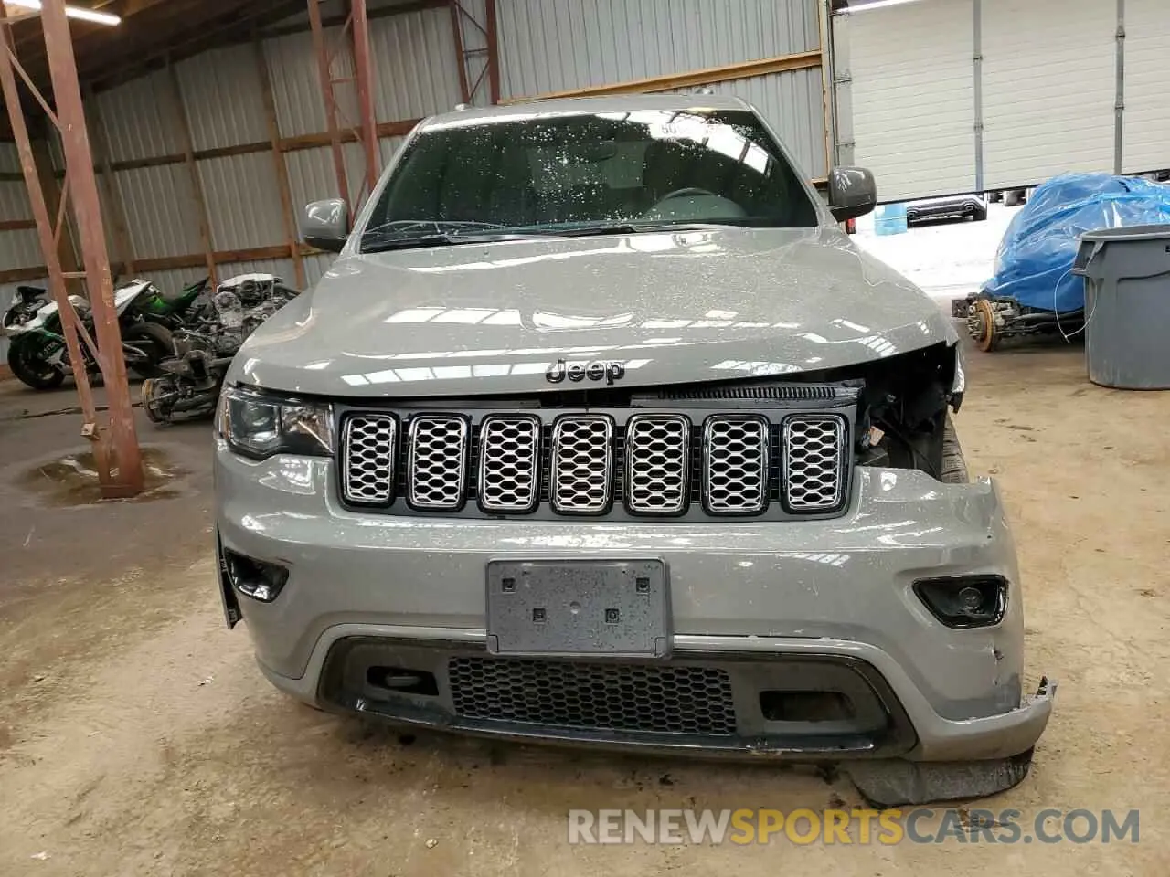 5 fotografías del automóvil dañado 1C4RJFAG2MC686579 JEEP GRAND CHER 2021