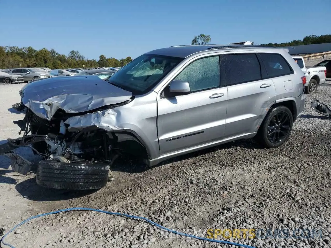 1 fotografías del automóvil dañado 1C4RJFAG2MC775357 JEEP GRAND CHER 2021