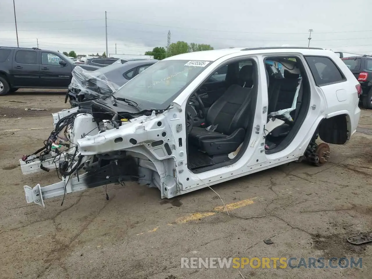 1 fotografías del automóvil dañado 1C4RJFAG2MC778369 JEEP GRAND CHER 2021