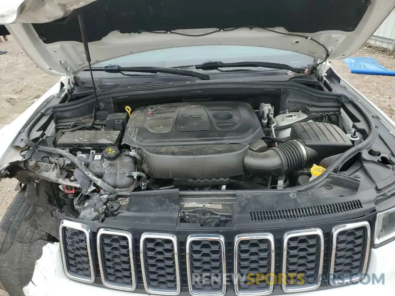 12 fotografías del automóvil dañado 1C4RJFAG3MC550297 JEEP GRAND CHER 2021