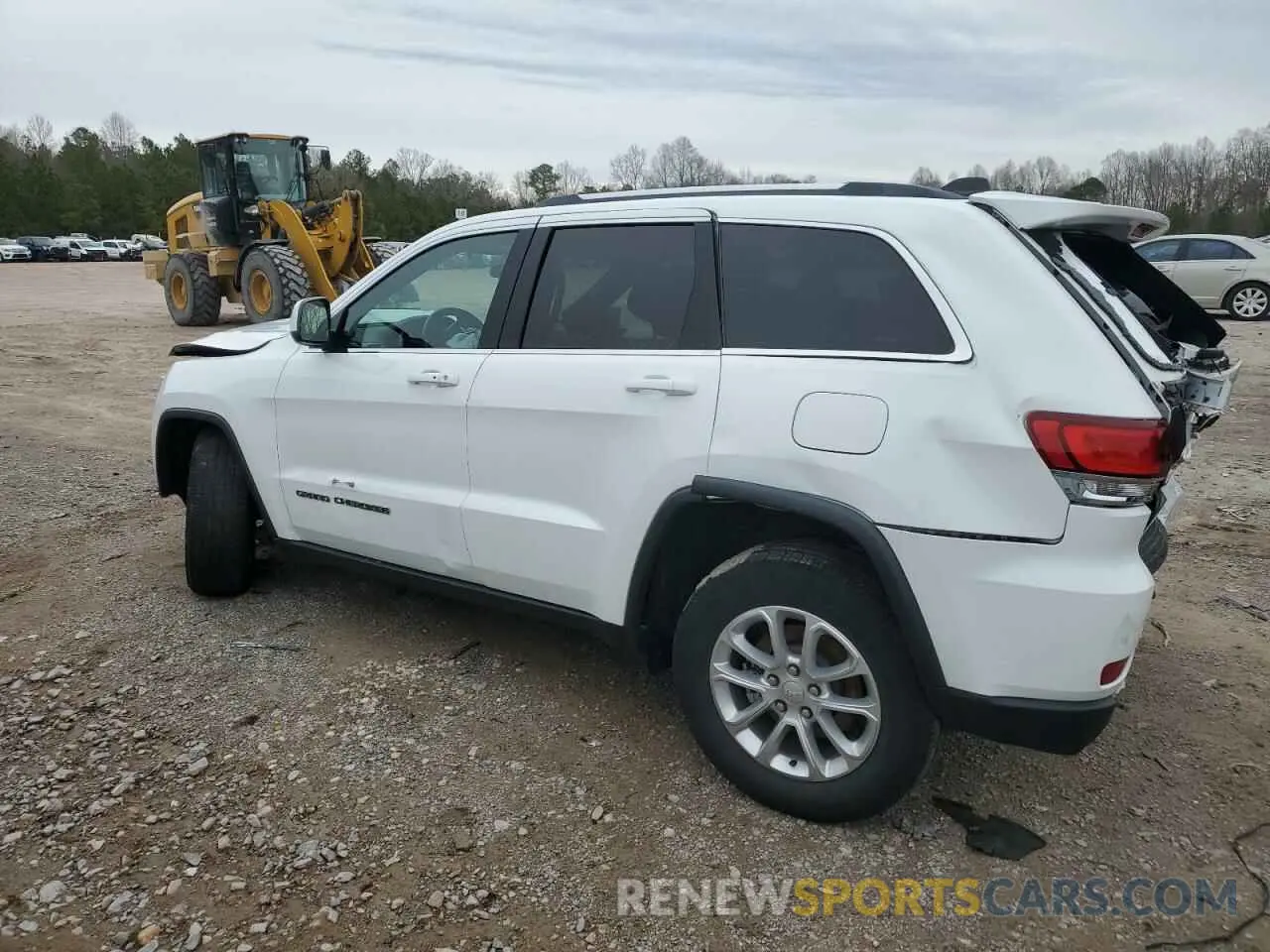 2 fotografías del automóvil dañado 1C4RJFAG3MC550297 JEEP GRAND CHER 2021