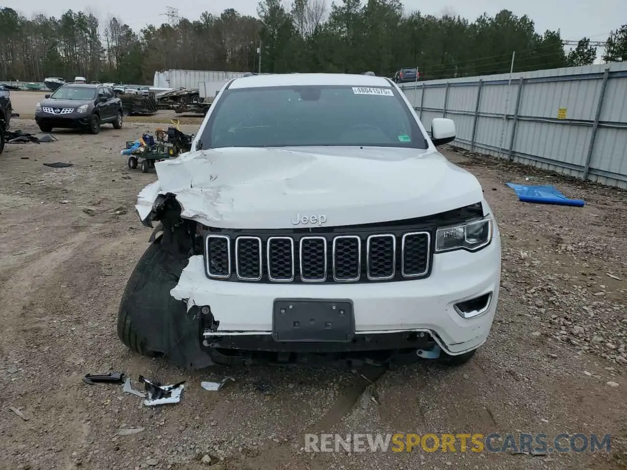 5 fotografías del automóvil dañado 1C4RJFAG3MC550297 JEEP GRAND CHER 2021
