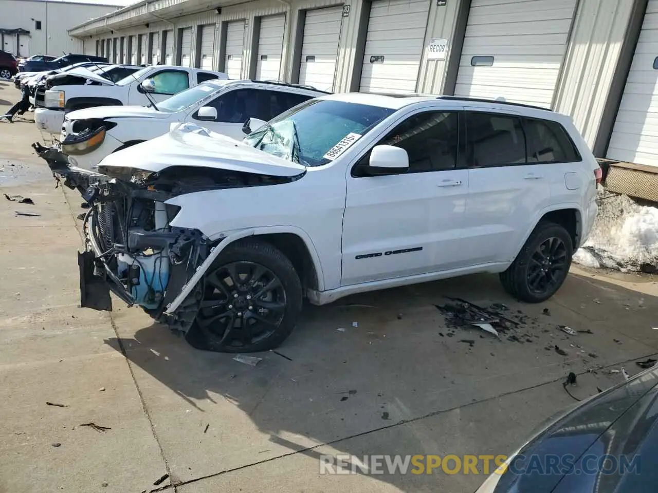 1 fotografías del automóvil dañado 1C4RJFAG3MC623281 JEEP GRAND CHER 2021