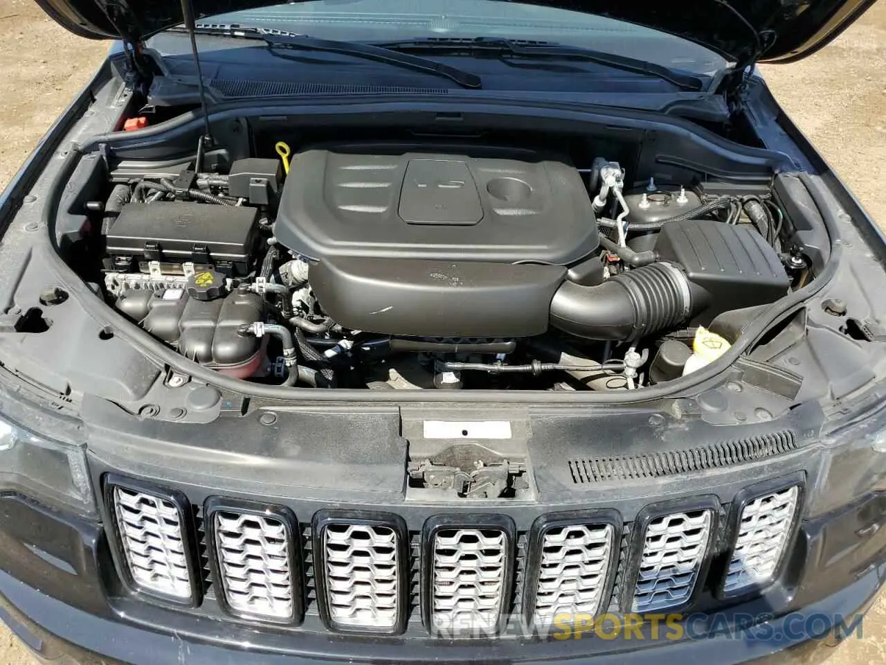 11 fotografías del automóvil dañado 1C4RJFAG3MC648973 JEEP GRAND CHER 2021