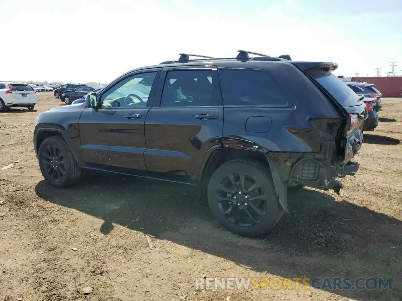 2 fotografías del automóvil dañado 1C4RJFAG3MC648973 JEEP GRAND CHER 2021