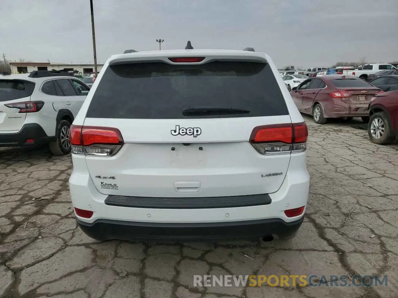 6 fotografías del automóvil dañado 1C4RJFAG3MC871904 JEEP GRAND CHER 2021