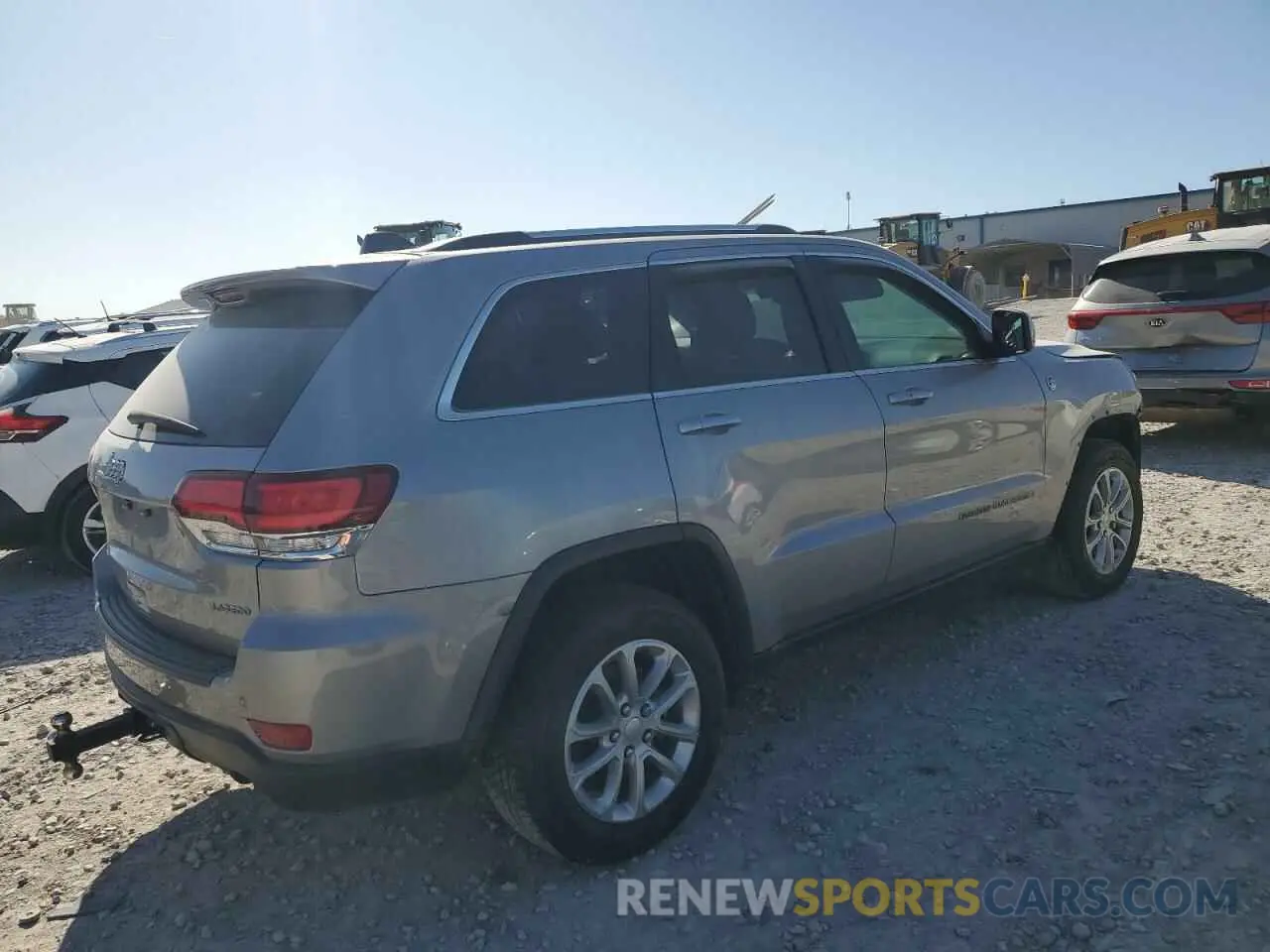 3 fotografías del automóvil dañado 1C4RJFAG4MC527319 JEEP GRAND CHER 2021