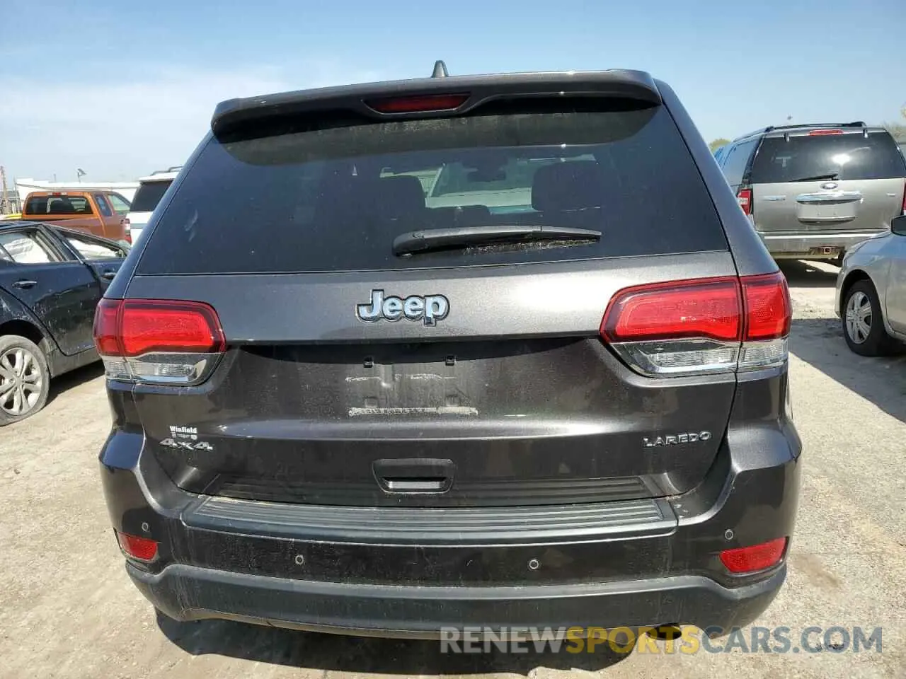 6 fotografías del automóvil dañado 1C4RJFAG4MC677415 JEEP GRAND CHER 2021