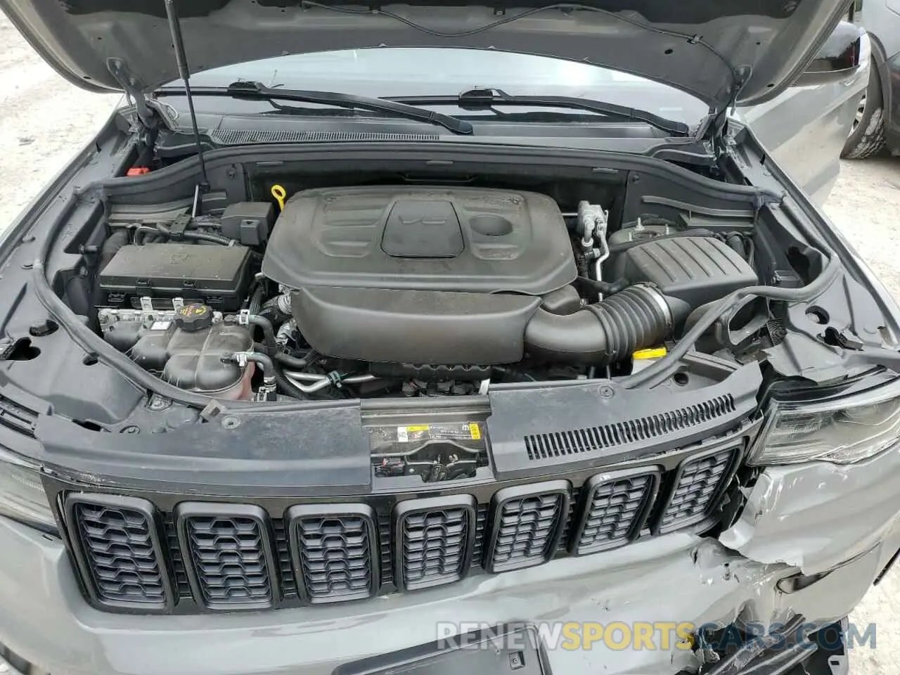 12 fotografías del automóvil dañado 1C4RJFAG4MC770600 JEEP GRAND CHER 2021