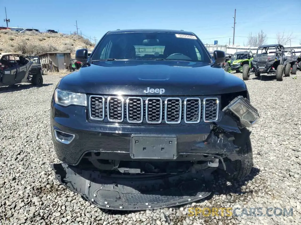 5 fotografías del automóvil dañado 1C4RJFAG5MC541715 JEEP GRAND CHER 2021