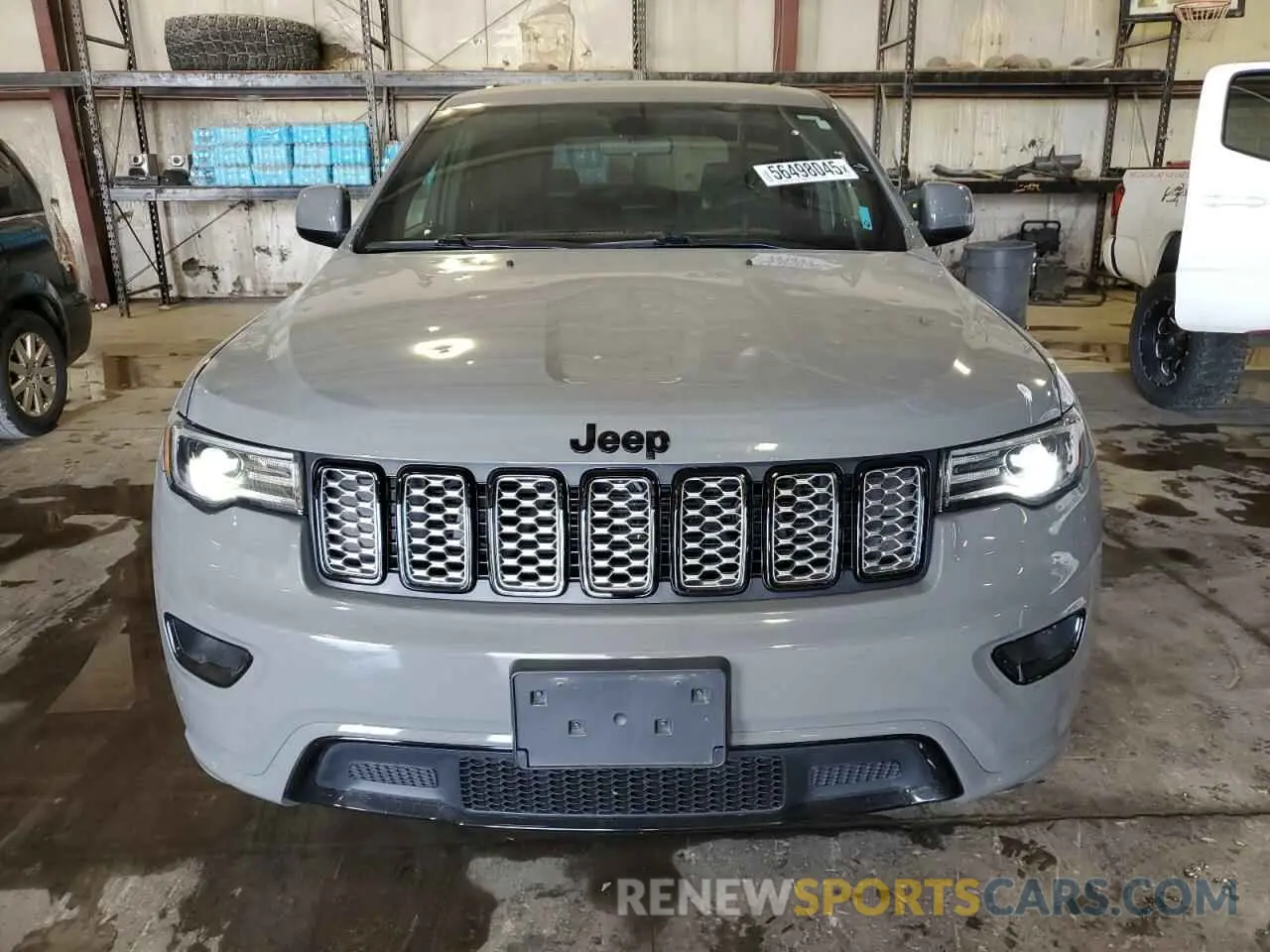 5 fotografías del automóvil dañado 1C4RJFAG5MC795327 JEEP GRAND CHER 2021