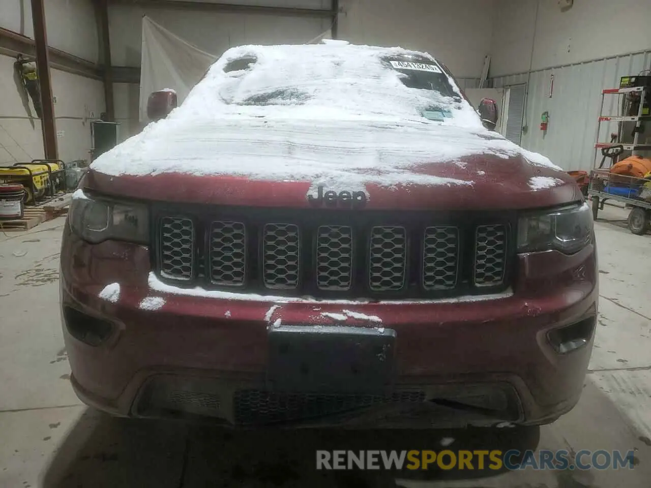 5 fotografías del automóvil dañado 1C4RJFAG6MC516676 JEEP GRAND CHER 2021