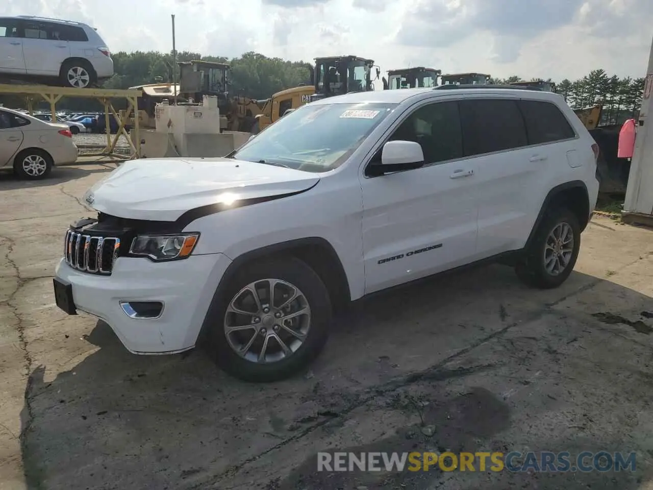 1 fotografías del automóvil dañado 1C4RJFAG6MC525118 JEEP GRAND CHER 2021
