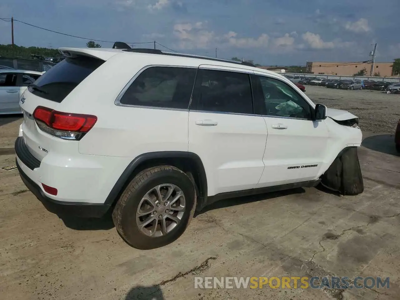 3 fotografías del automóvil dañado 1C4RJFAG6MC525118 JEEP GRAND CHER 2021