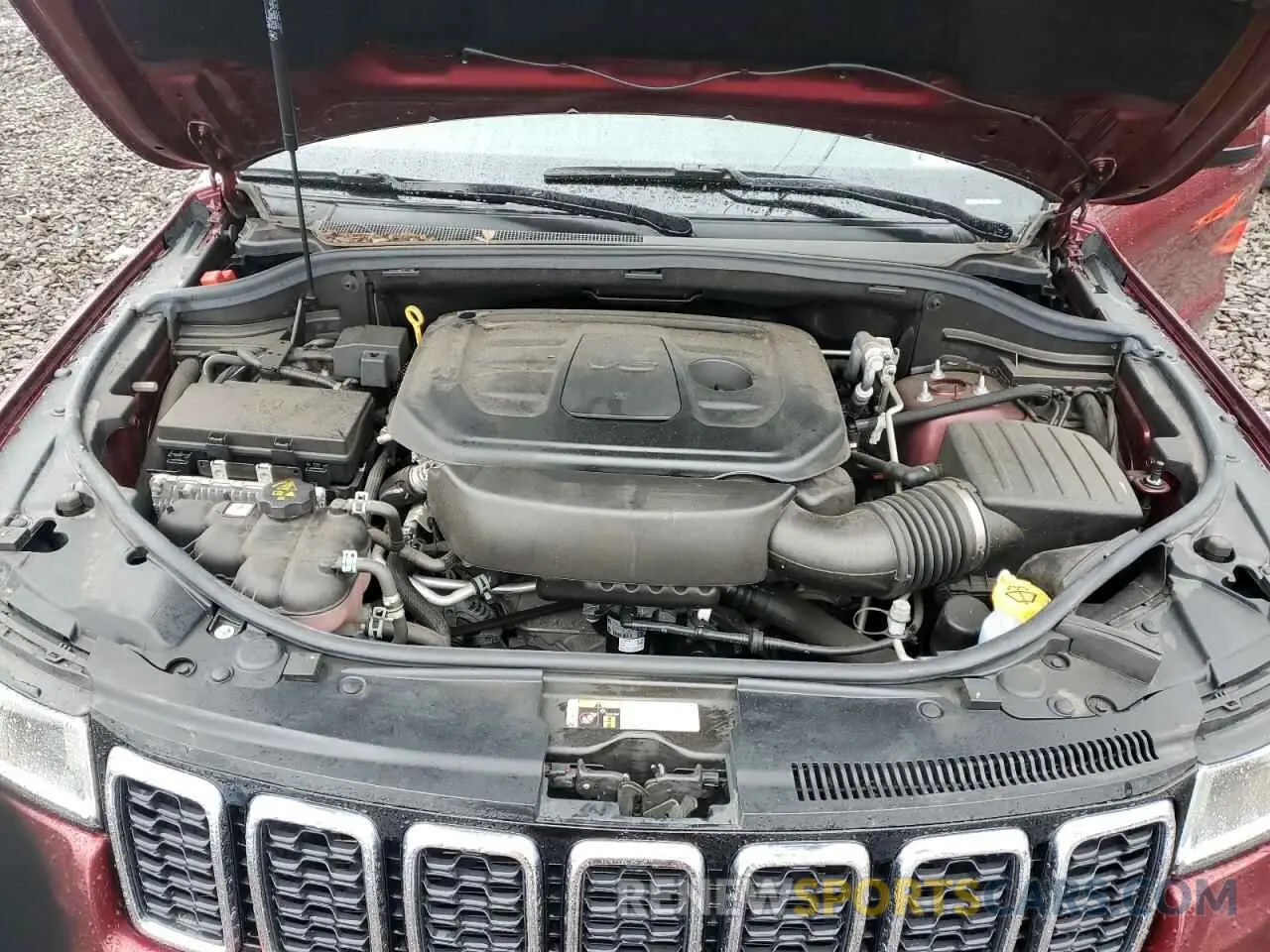 12 fotografías del automóvil dañado 1C4RJFAG7MC530327 JEEP GRAND CHER 2021