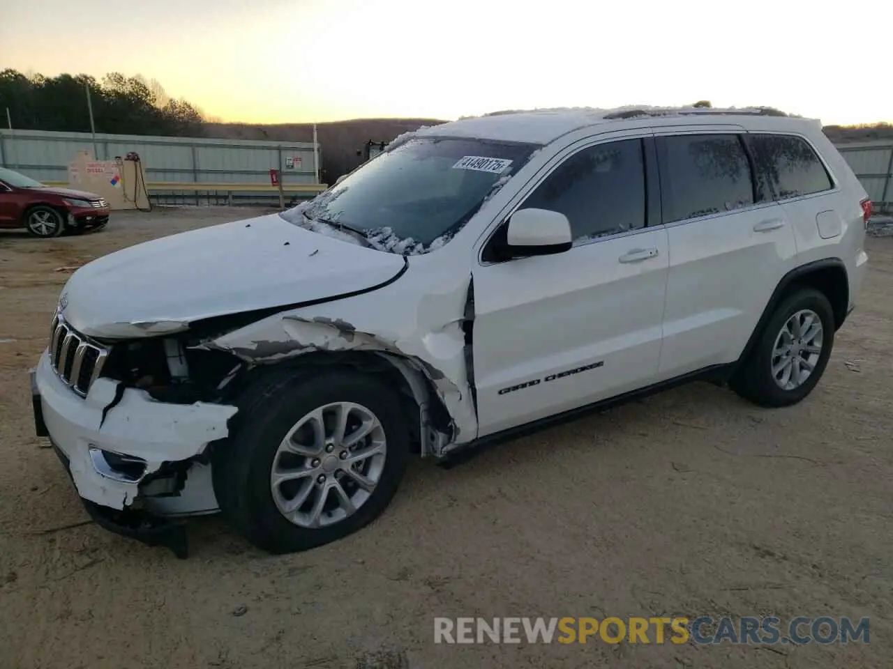 1 fotografías del automóvil dañado 1C4RJFAG7MC727563 JEEP GRAND CHER 2021