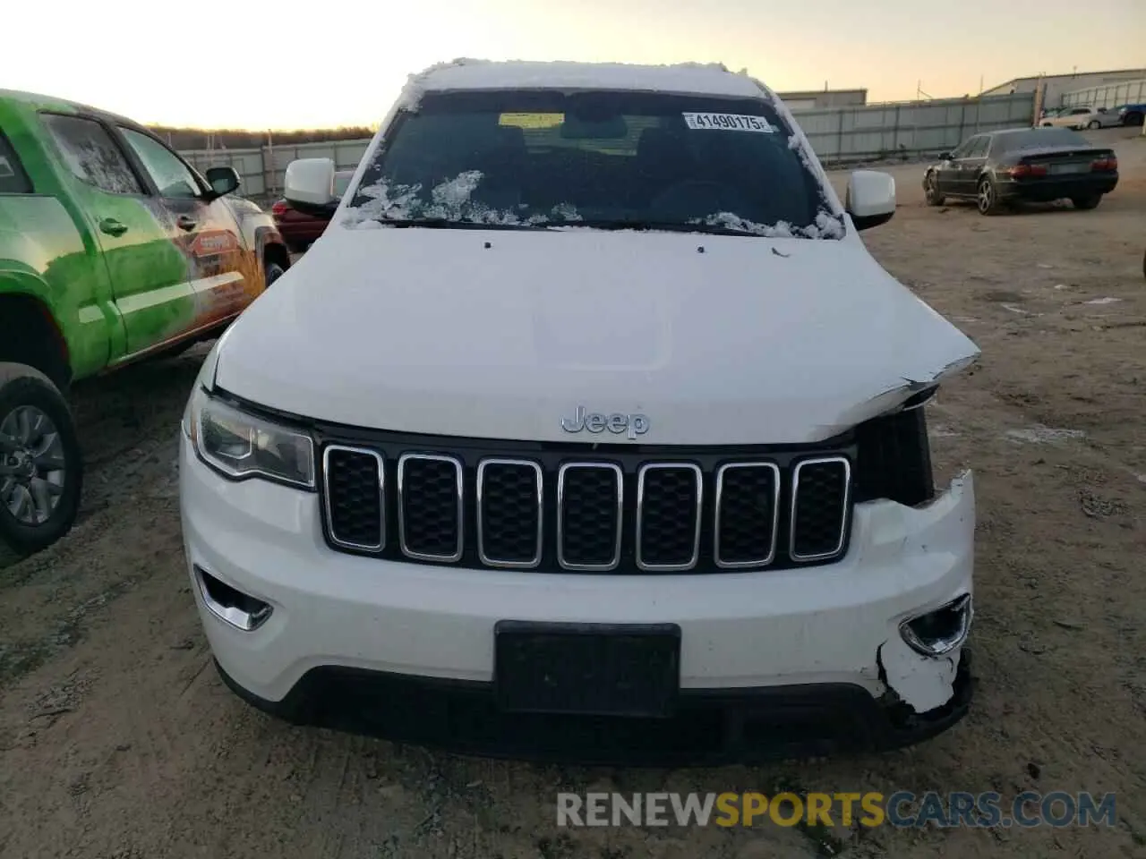 5 fotografías del automóvil dañado 1C4RJFAG7MC727563 JEEP GRAND CHER 2021