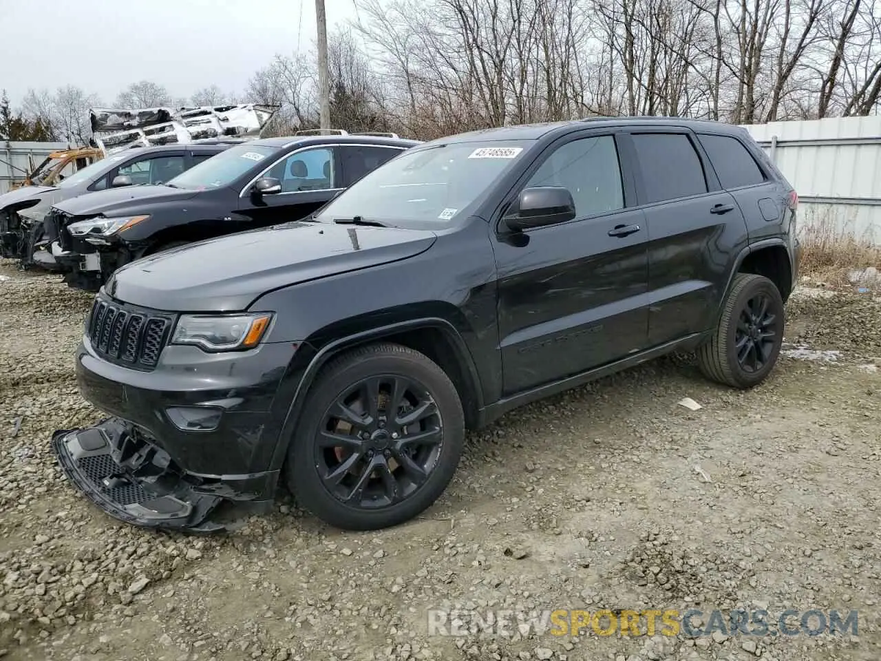 1 fotografías del automóvil dañado 1C4RJFAG8MC548027 JEEP GRAND CHER 2021