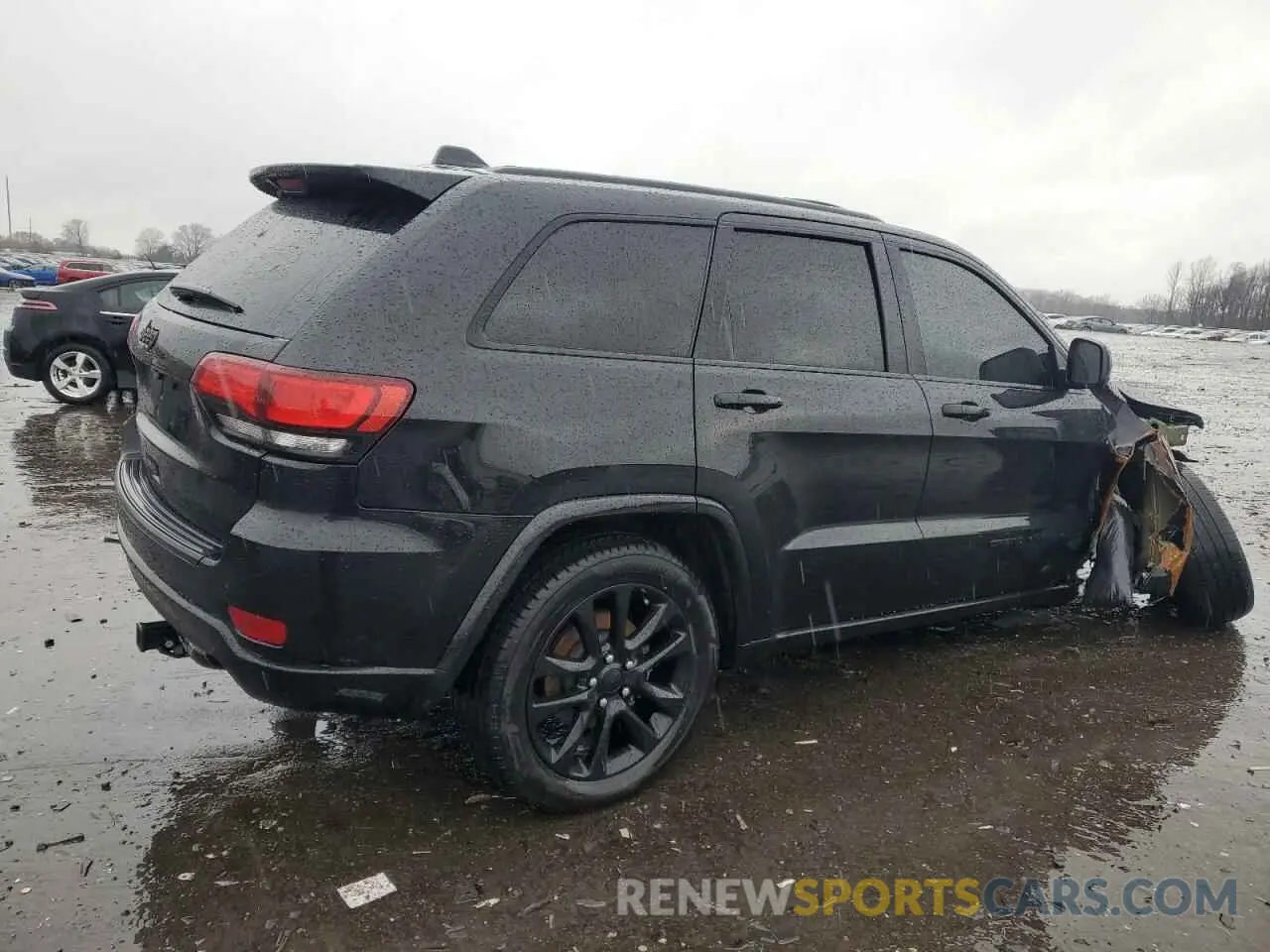 3 fotografías del automóvil dañado 1C4RJFAG8MC549534 JEEP GRAND CHER 2021
