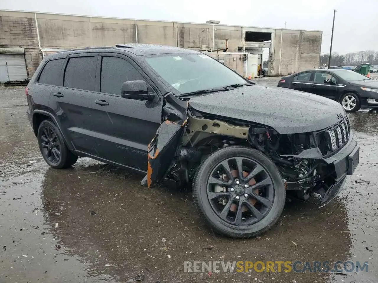 4 fotografías del automóvil dañado 1C4RJFAG8MC549534 JEEP GRAND CHER 2021