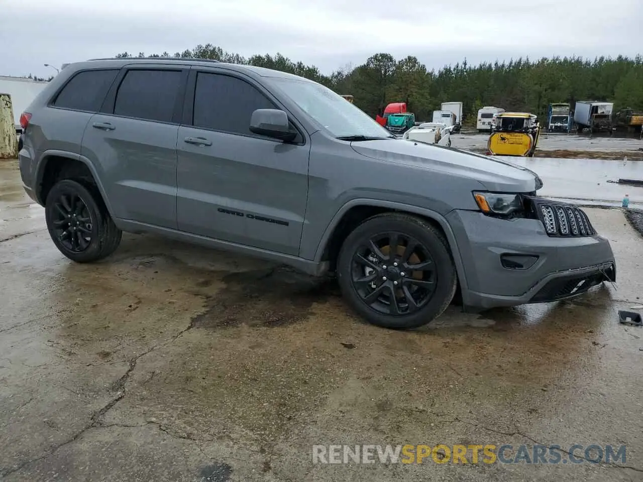 4 fotografías del automóvil dañado 1C4RJFAG8MC623535 JEEP GRAND CHER 2021