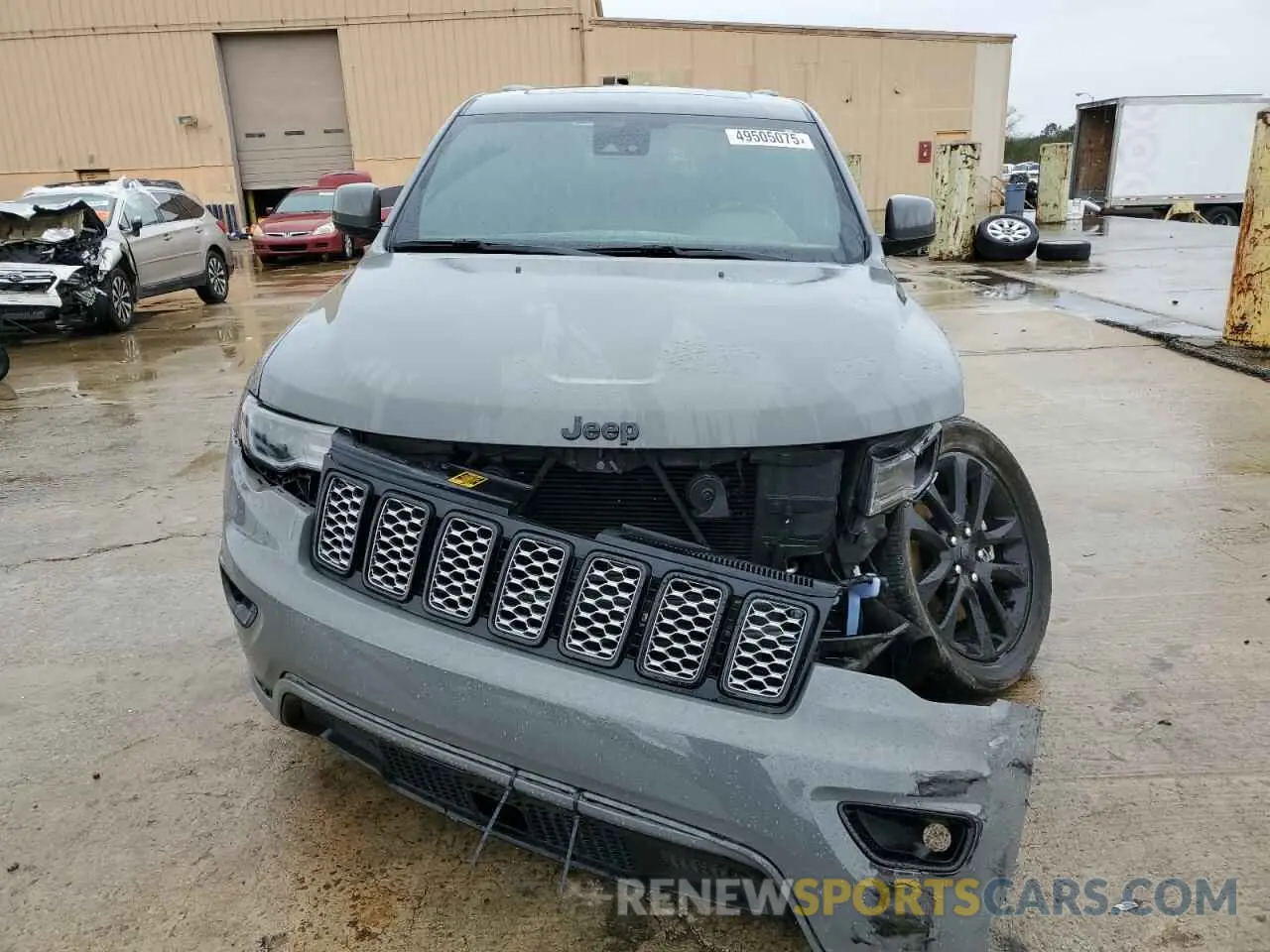 5 fotografías del automóvil dañado 1C4RJFAG8MC623535 JEEP GRAND CHER 2021