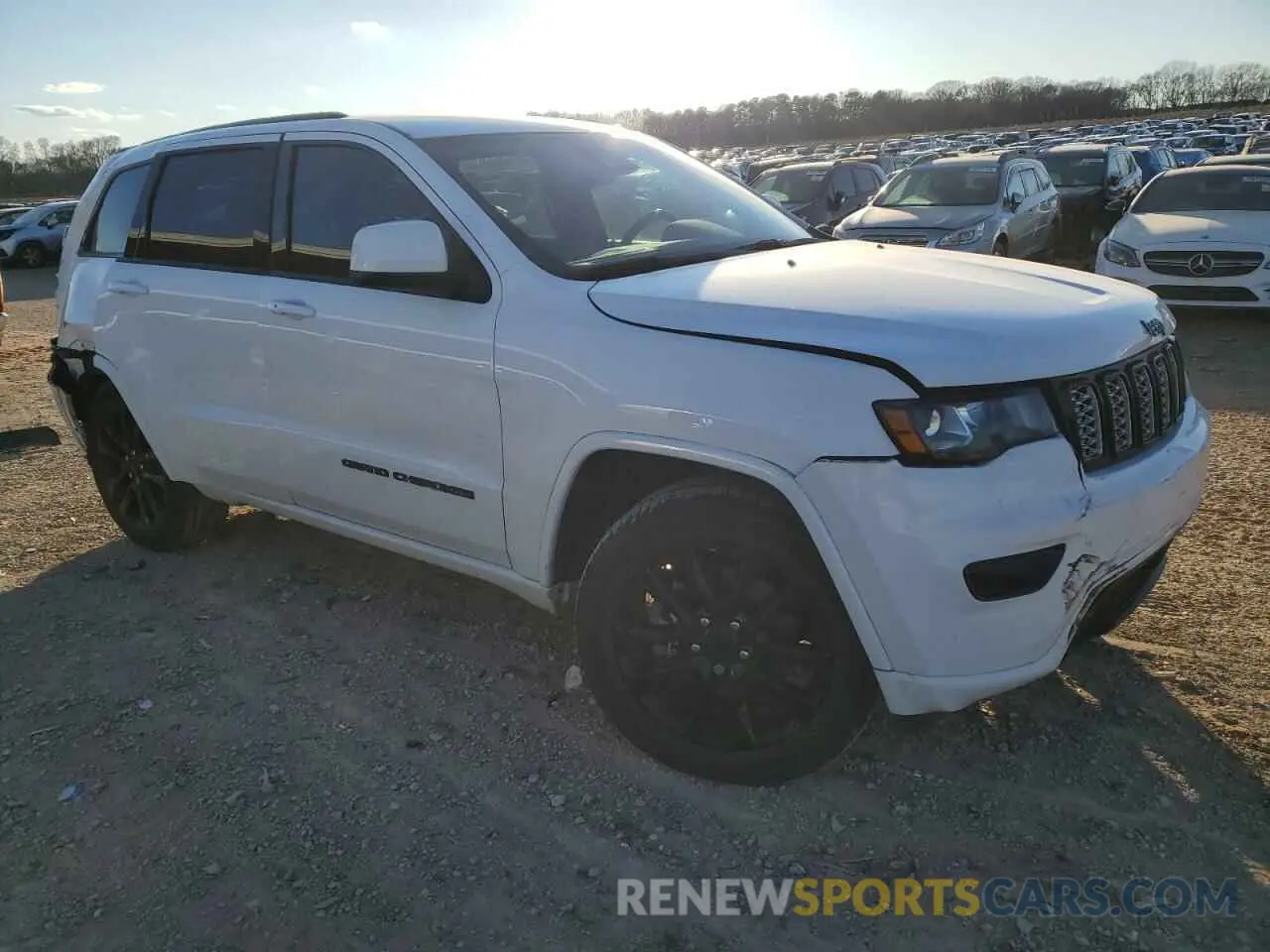 4 fotografías del automóvil dañado 1C4RJFAG8MC817546 JEEP GRAND CHER 2021
