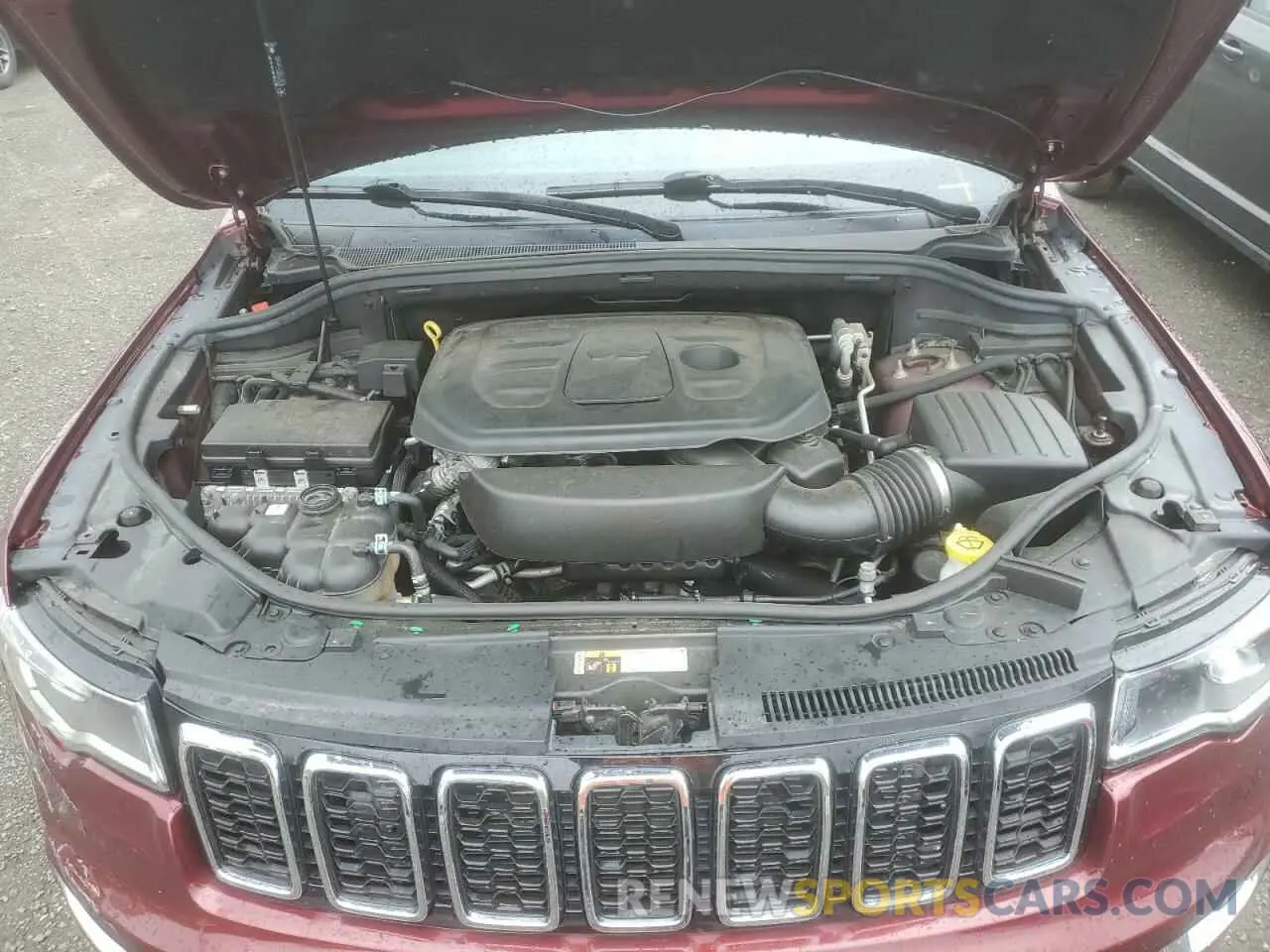12 fotografías del automóvil dañado 1C4RJFAG9MC508295 JEEP GRAND CHER 2021