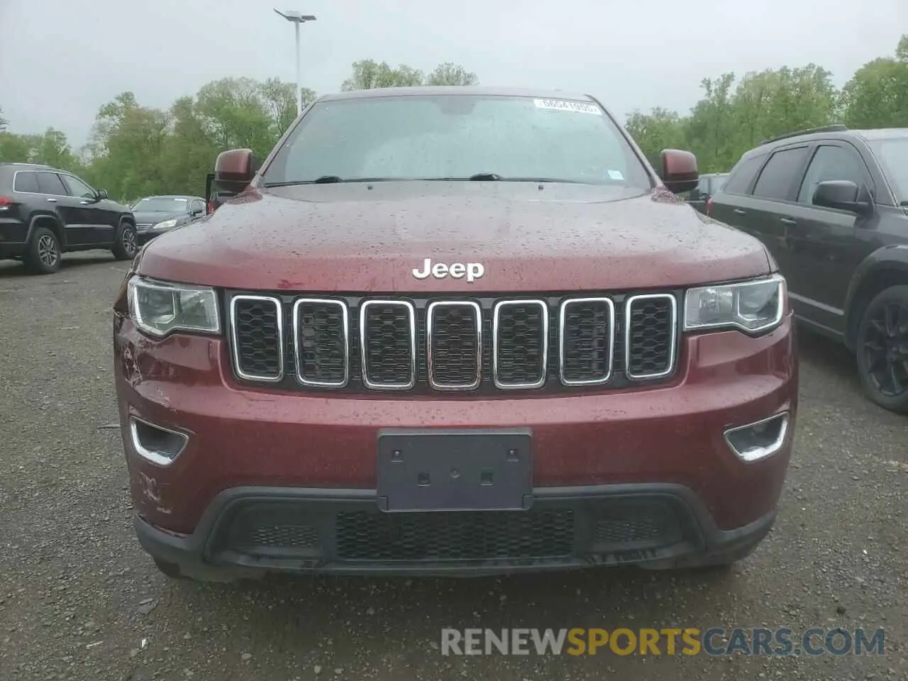 5 fotografías del automóvil dañado 1C4RJFAG9MC508295 JEEP GRAND CHER 2021