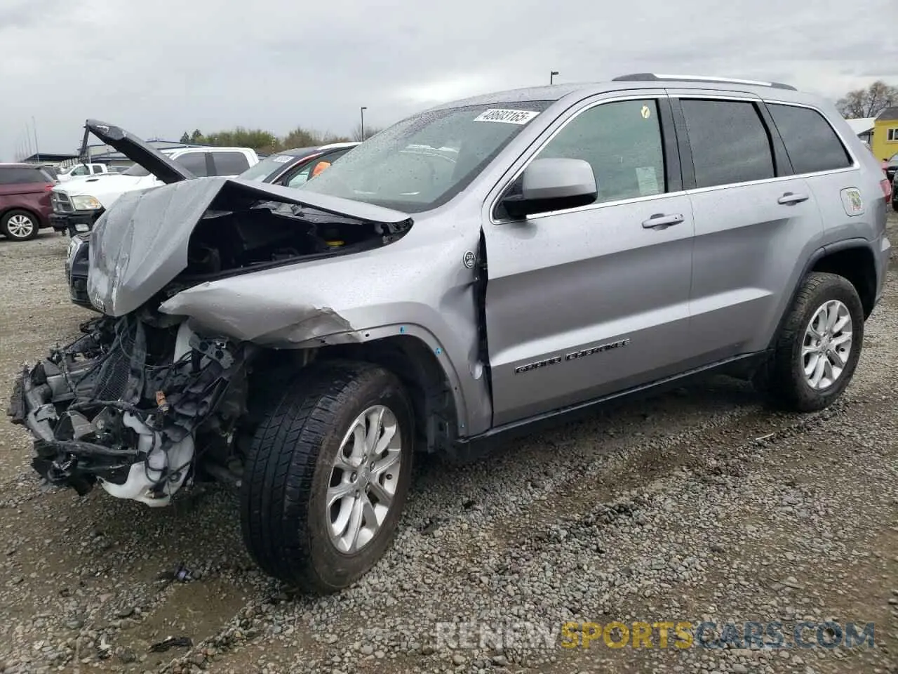 1 fotografías del automóvil dañado 1C4RJFAGXMC649313 JEEP GRAND CHER 2021