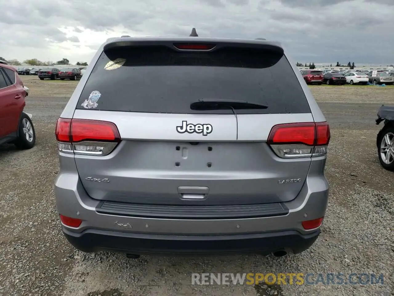 6 fotografías del automóvil dañado 1C4RJFAGXMC649313 JEEP GRAND CHER 2021