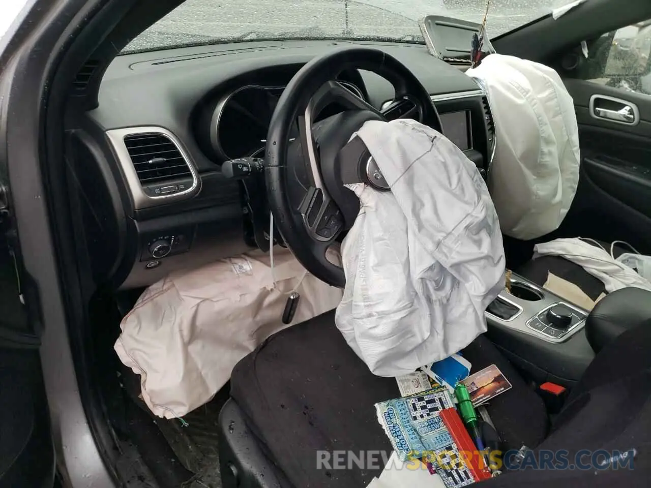 8 fotografías del automóvil dañado 1C4RJFAGXMC649313 JEEP GRAND CHER 2021