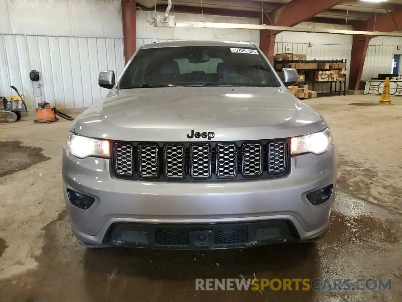 5 fotografías del automóvil dañado 1C4RJFAGXMC690542 JEEP GRAND CHER 2021