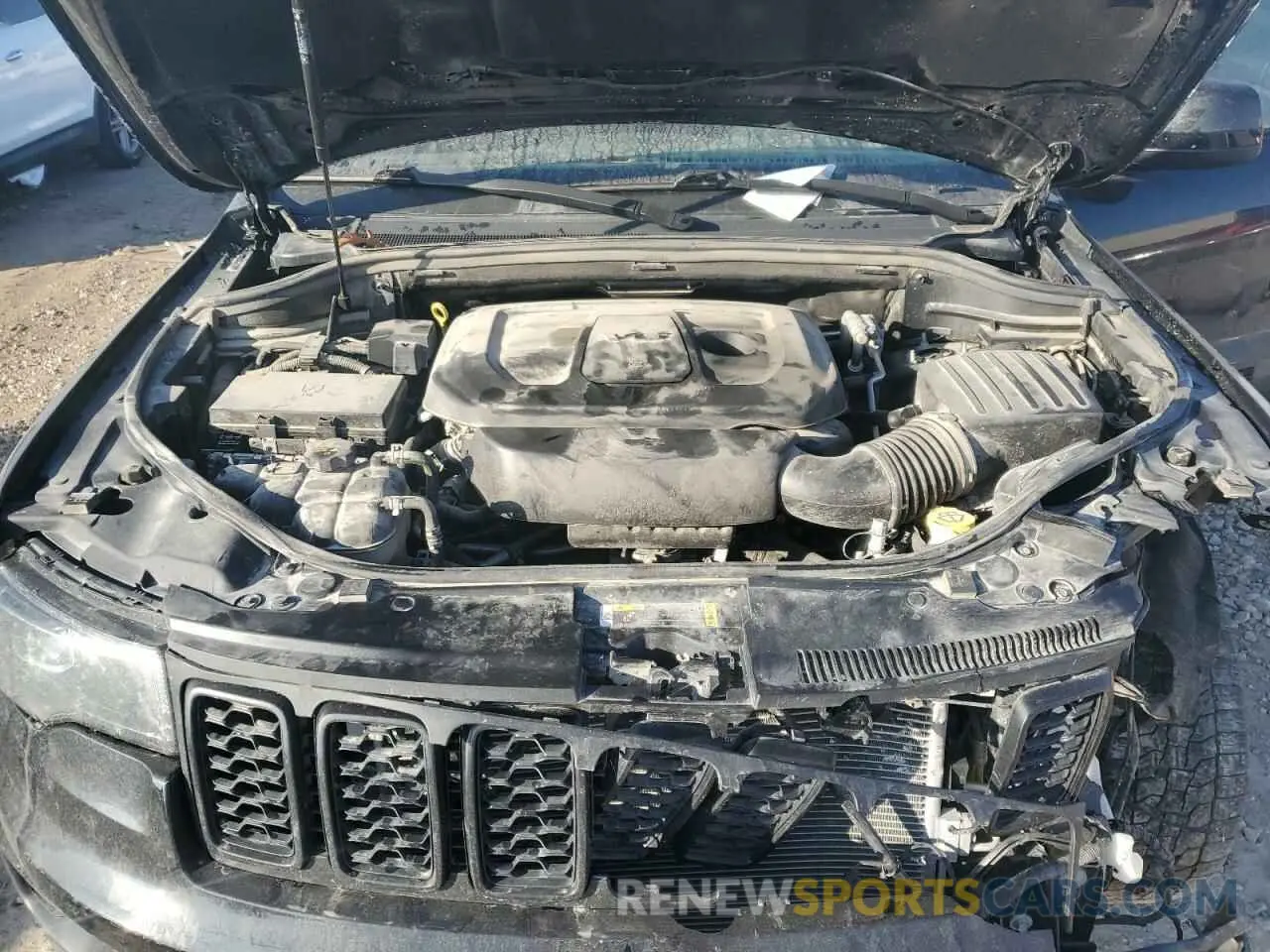 12 fotografías del automóvil dañado 1C4RJFAGXMC720719 JEEP GRAND CHER 2021