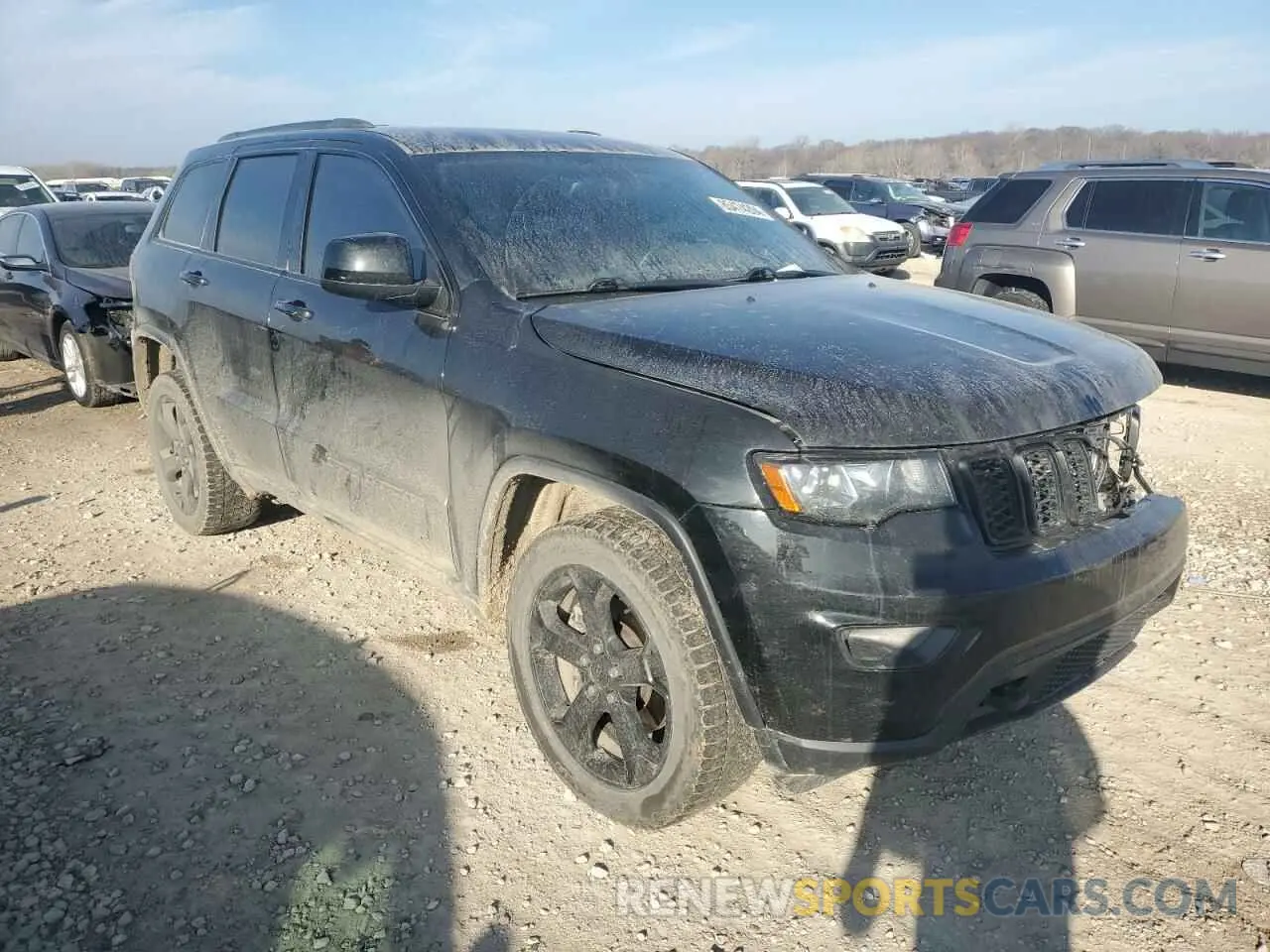 4 fotografías del automóvil dañado 1C4RJFAGXMC720719 JEEP GRAND CHER 2021