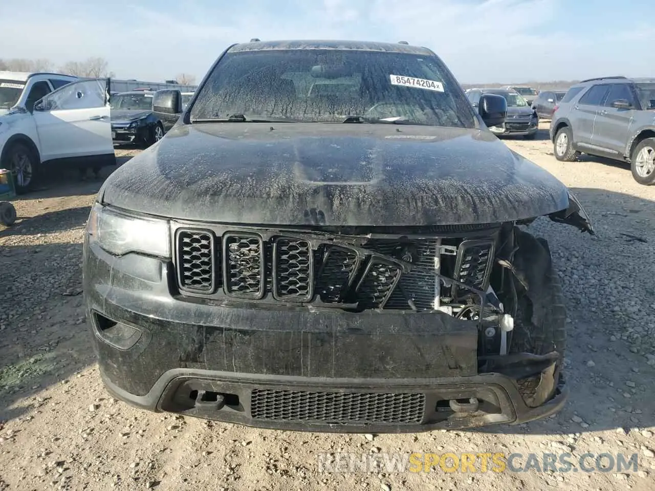 5 fotografías del automóvil dañado 1C4RJFAGXMC720719 JEEP GRAND CHER 2021