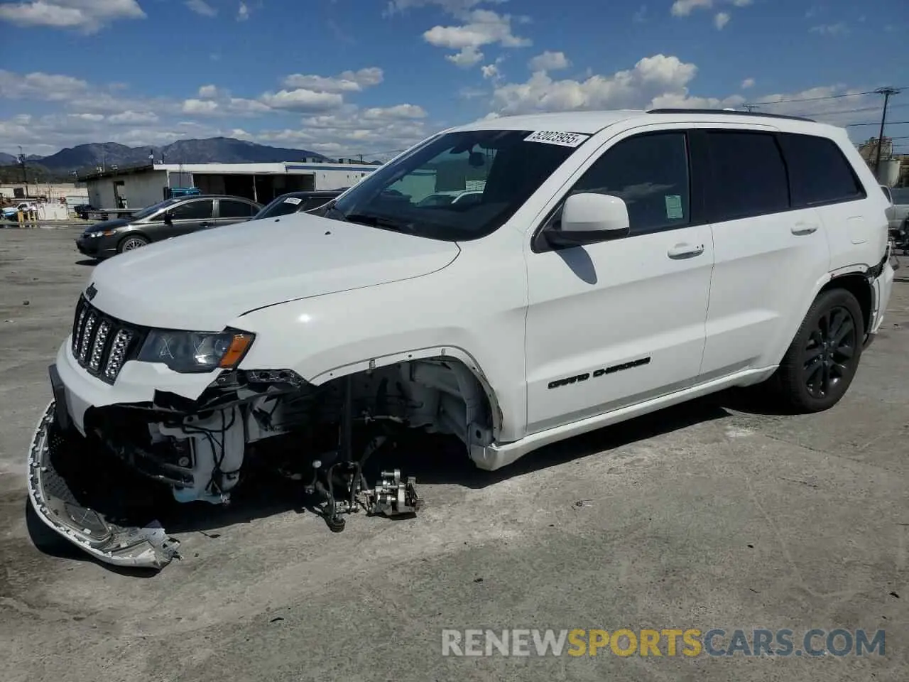 1 fotografías del automóvil dañado 1C4RJFAGXMC830282 JEEP GRAND CHER 2021