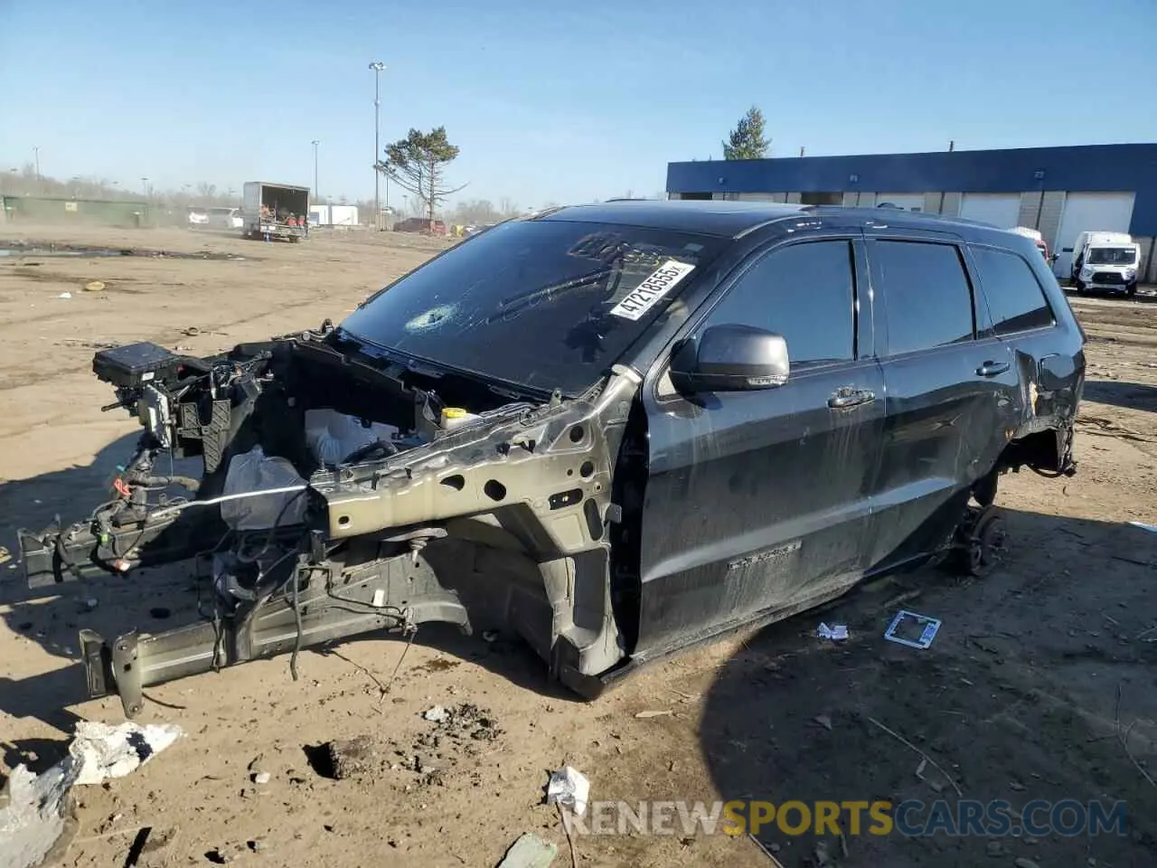1 fotografías del automóvil dañado 1C4RJFBG0MC560333 JEEP GRAND CHER 2021