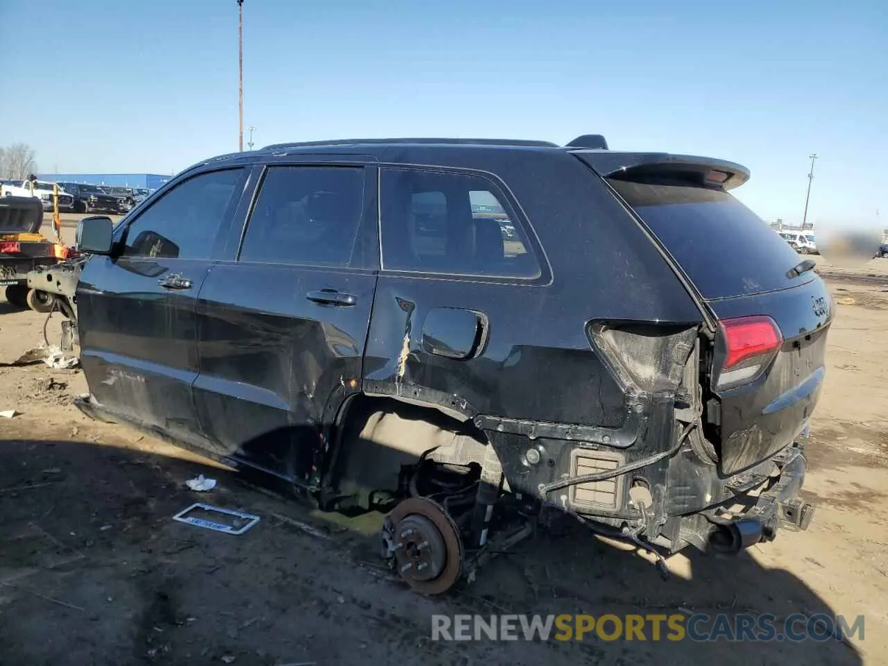 2 fotografías del automóvil dañado 1C4RJFBG0MC560333 JEEP GRAND CHER 2021