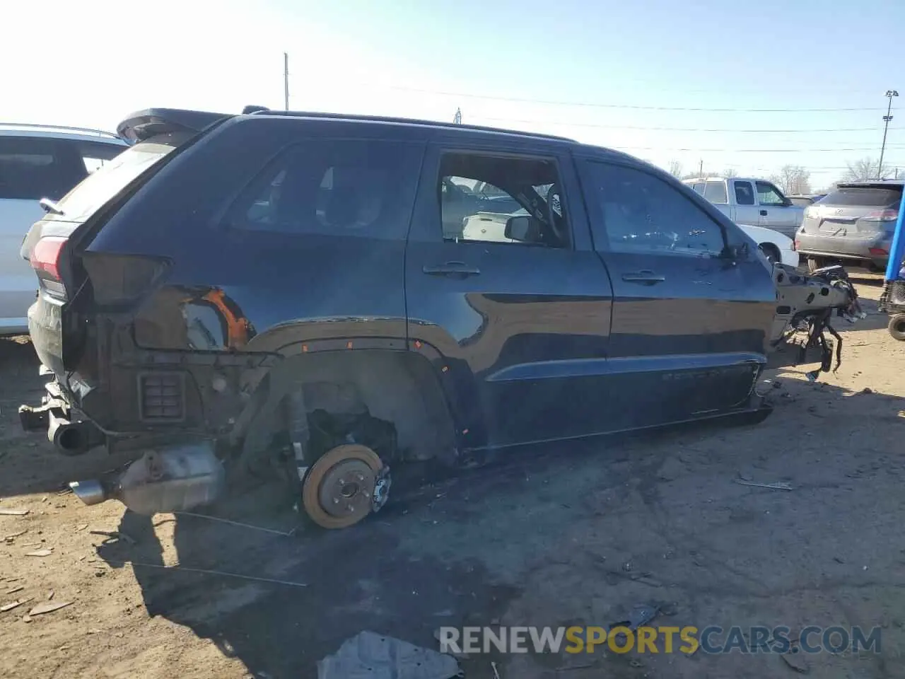 3 fotografías del automóvil dañado 1C4RJFBG0MC560333 JEEP GRAND CHER 2021