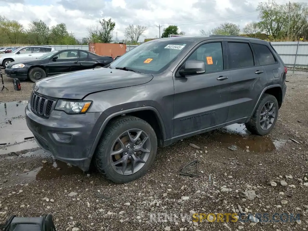 1 fotografías del automóvil dañado 1C4RJFBG0MC617145 JEEP GRAND CHER 2021