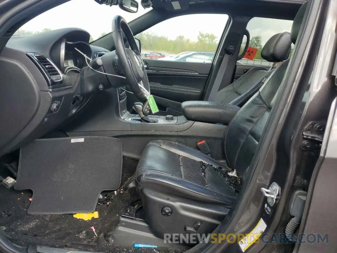7 fotografías del automóvil dañado 1C4RJFBG0MC617145 JEEP GRAND CHER 2021