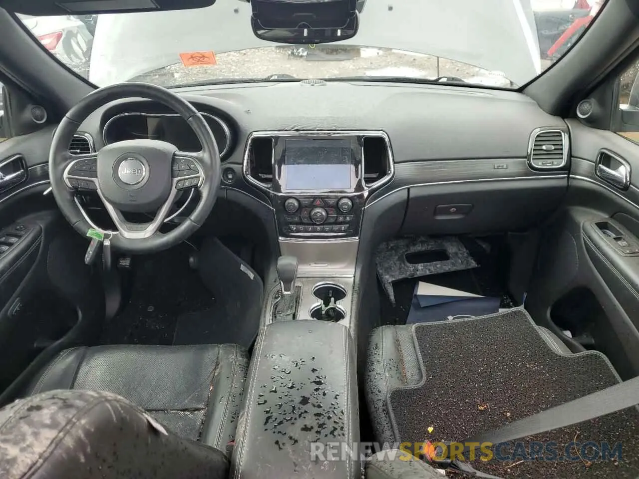 8 fotografías del automóvil dañado 1C4RJFBG0MC617145 JEEP GRAND CHER 2021
