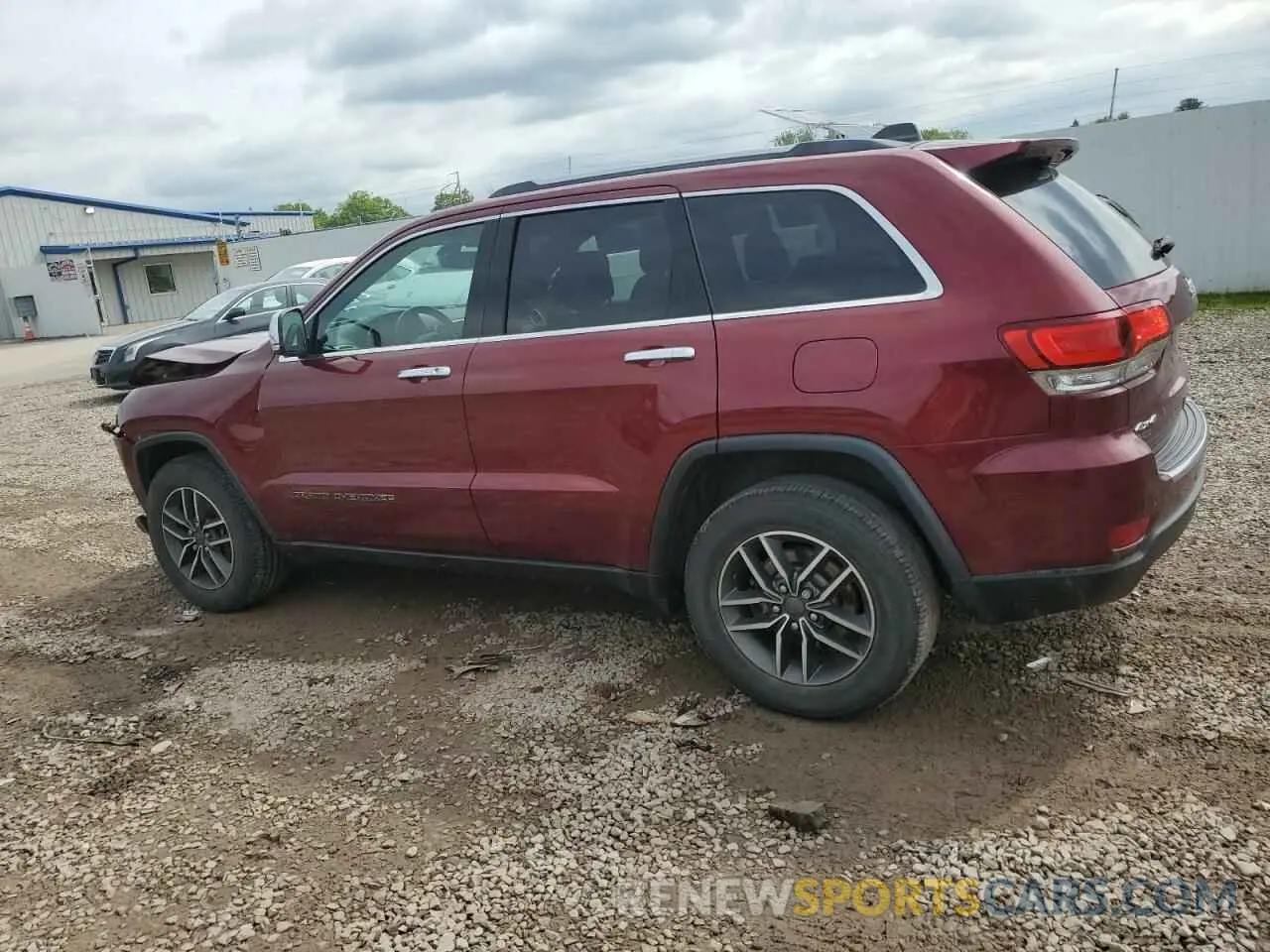 2 fotografías del automóvil dañado 1C4RJFBG0MC777736 JEEP GRAND CHER 2021