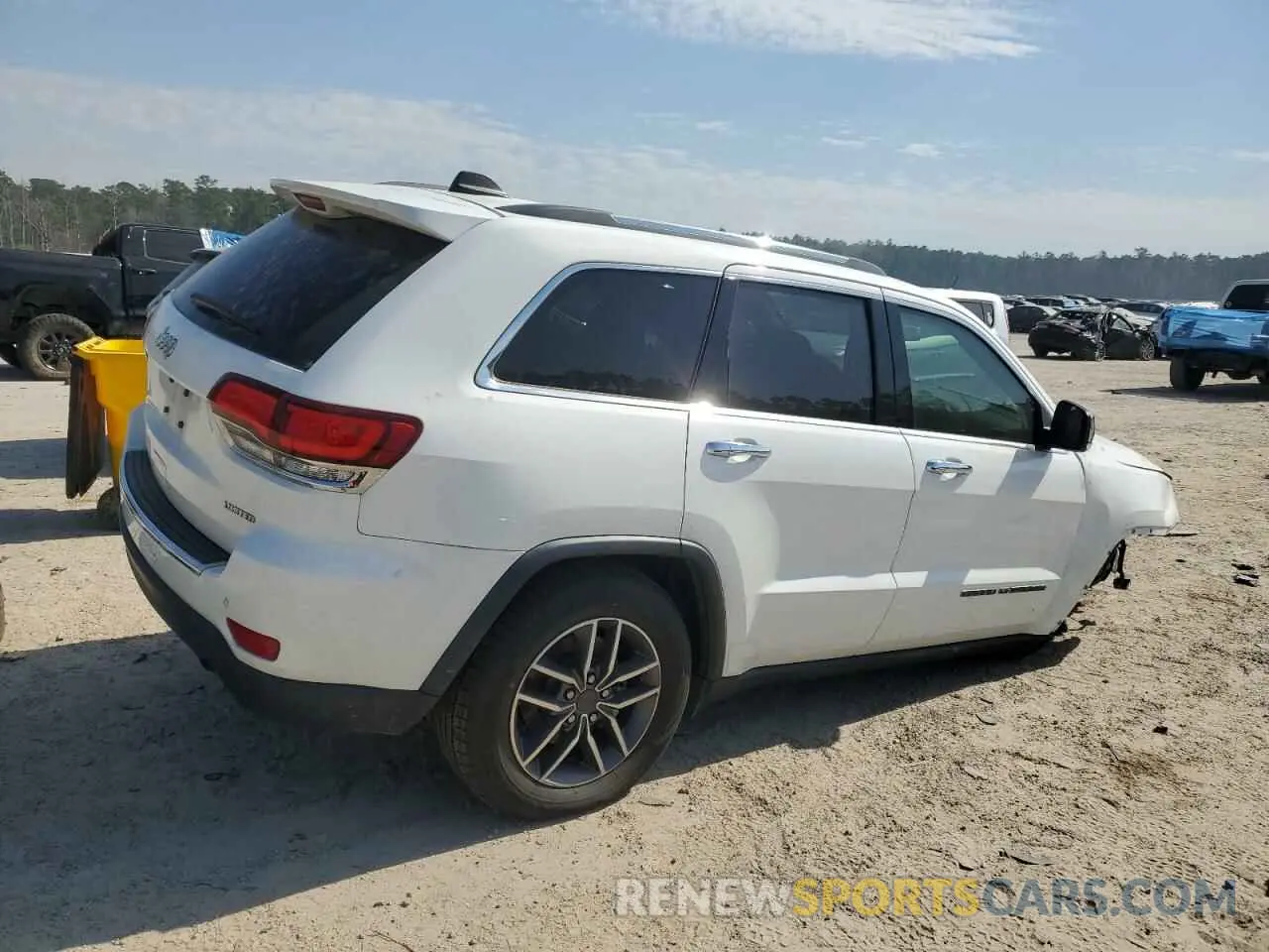 3 fotografías del automóvil dañado 1C4RJFBG1MC628171 JEEP GRAND CHER 2021