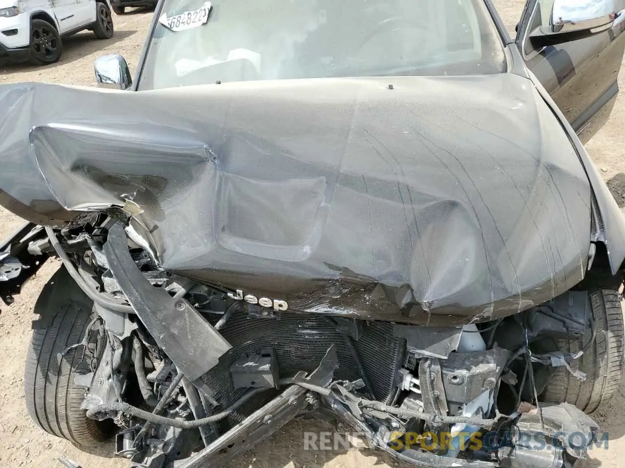 11 fotografías del automóvil dañado 1C4RJFBG1MC782847 JEEP GRAND CHER 2021