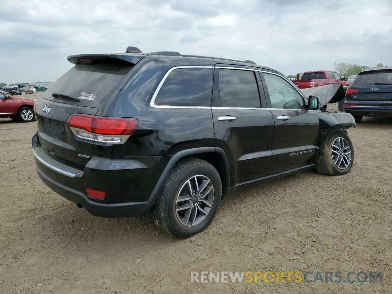 3 fotografías del automóvil dañado 1C4RJFBG1MC782847 JEEP GRAND CHER 2021