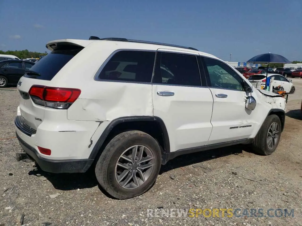 3 fotografías del automóvil dañado 1C4RJFBG1MC816690 JEEP GRAND CHER 2021