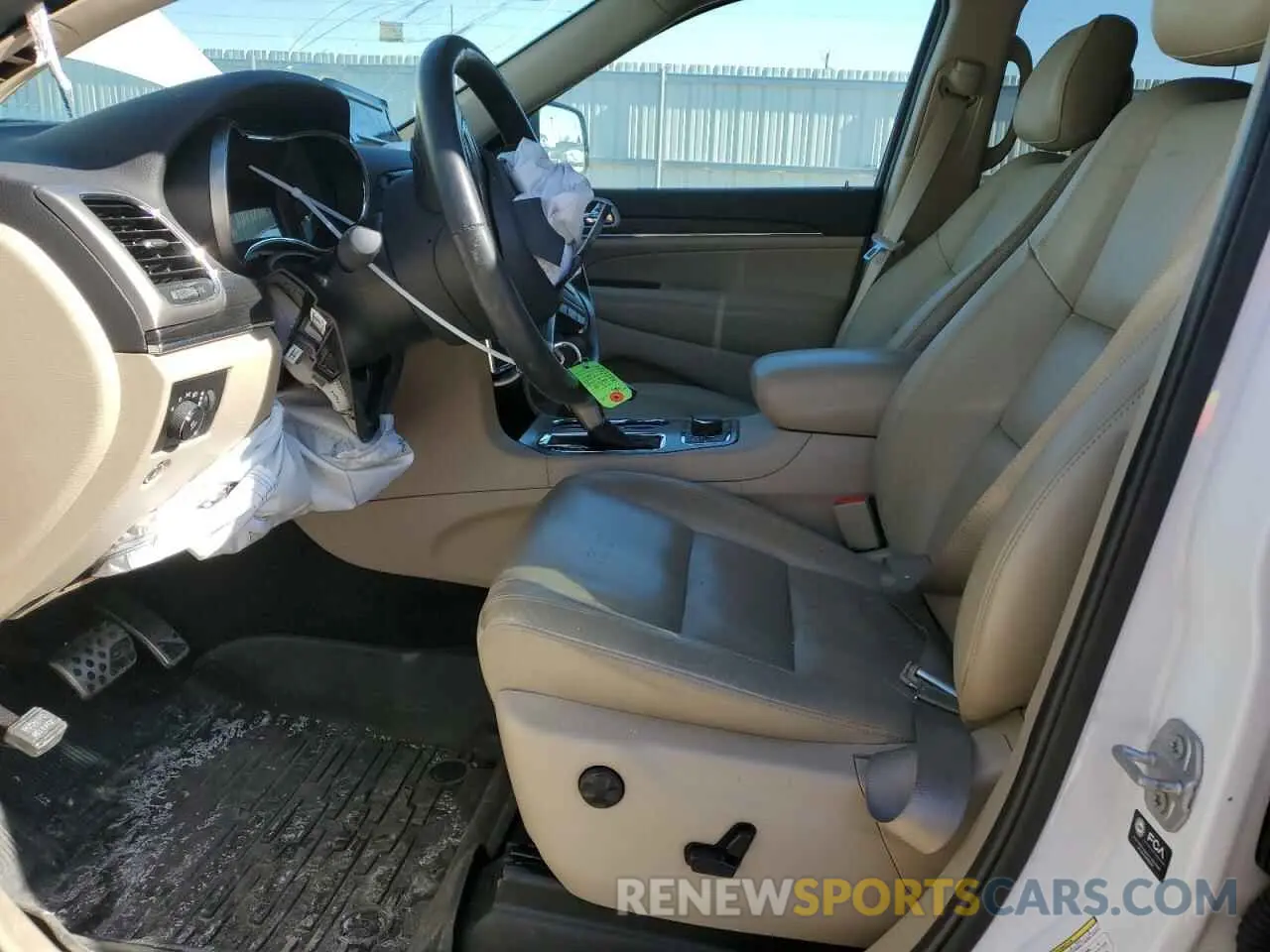 7 fotografías del automóvil dañado 1C4RJFBG1MC840455 JEEP GRAND CHER 2021